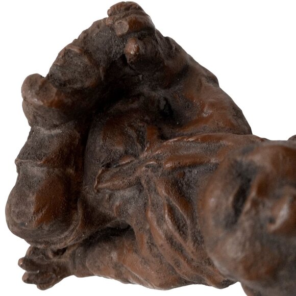 Boy In Sailor Suit Sculpture Babs Mellor Vintage OOAK Art Toddler Kid Statue - Picture 10 of 13